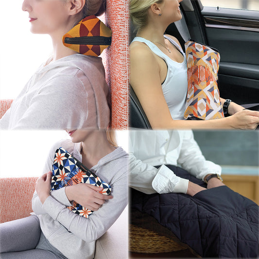 4-in-1 Warmer Blanket Cushion + 5000mAh Powerbank